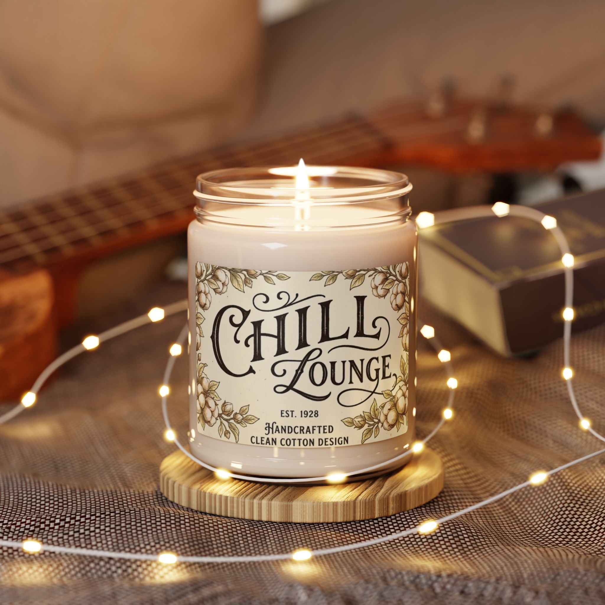 Chill Lounge Clean Cotton Aromatherapy Candle