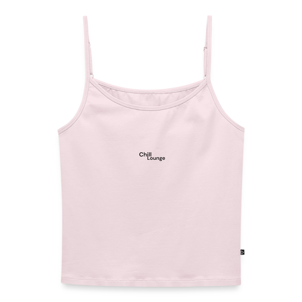 Chill Lounge Spaghetti top - powder pink