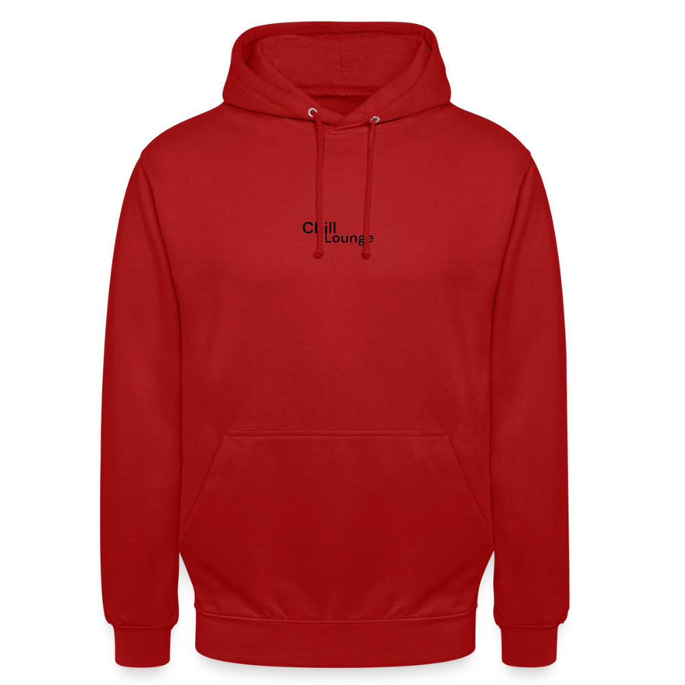 Chill Lounge Bio Hoodie - red