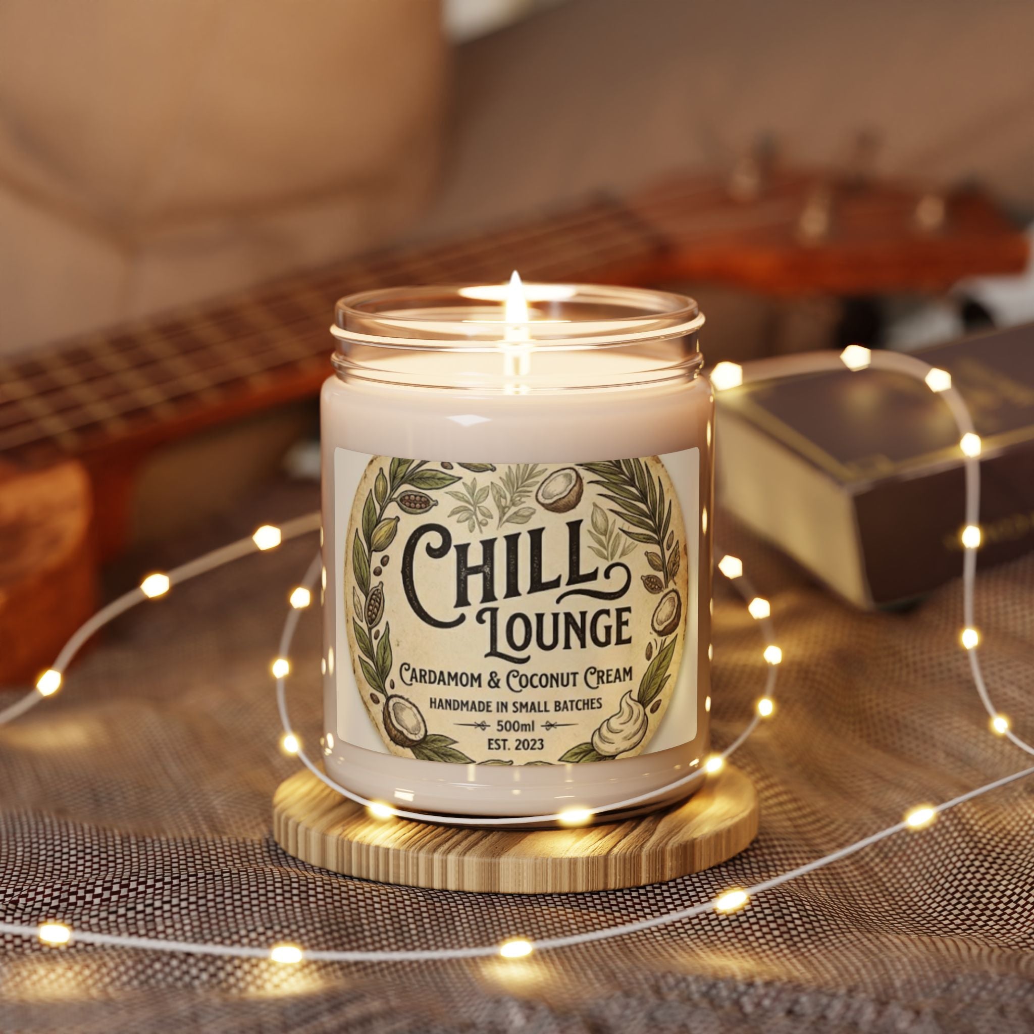 Chill Lounge Cardamom & Coconut Cream Candle